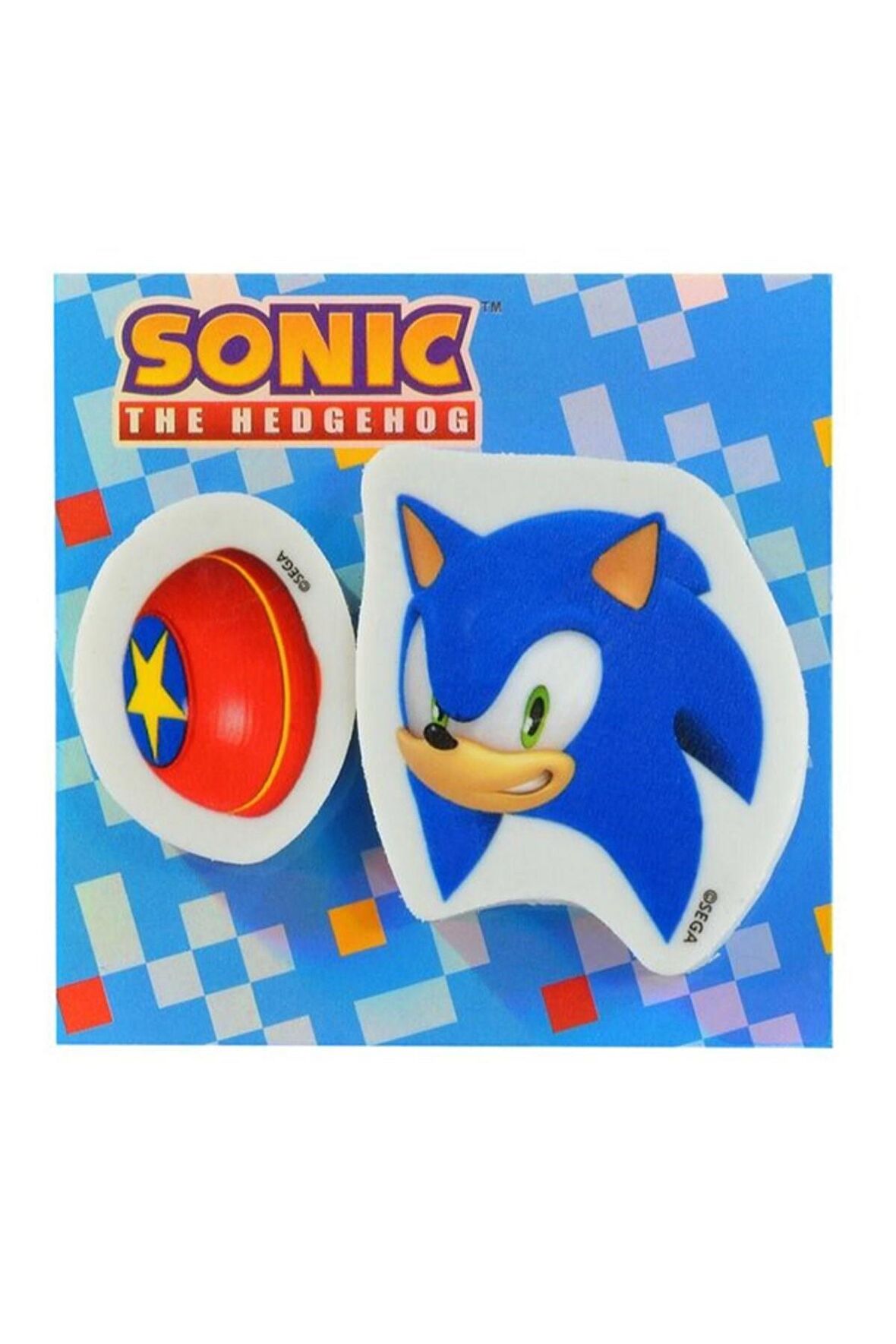 Sonıcx Şekilli Silgi 2'Li (24X16)*16