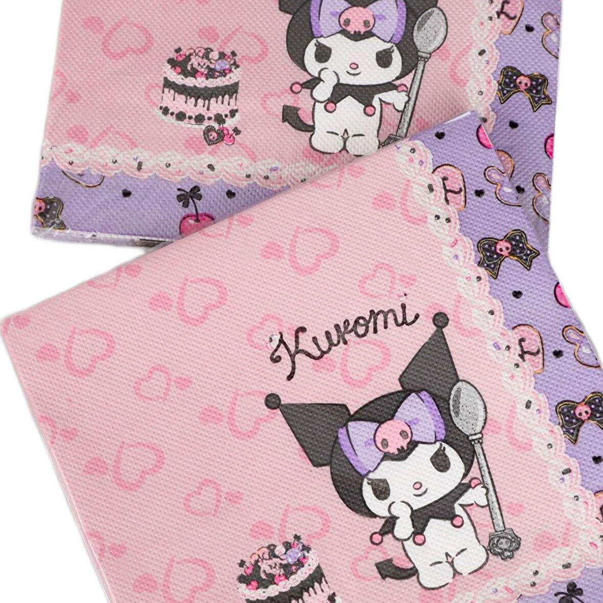 Kuromi Desenli Servis Peçetesi 12 li (606420)