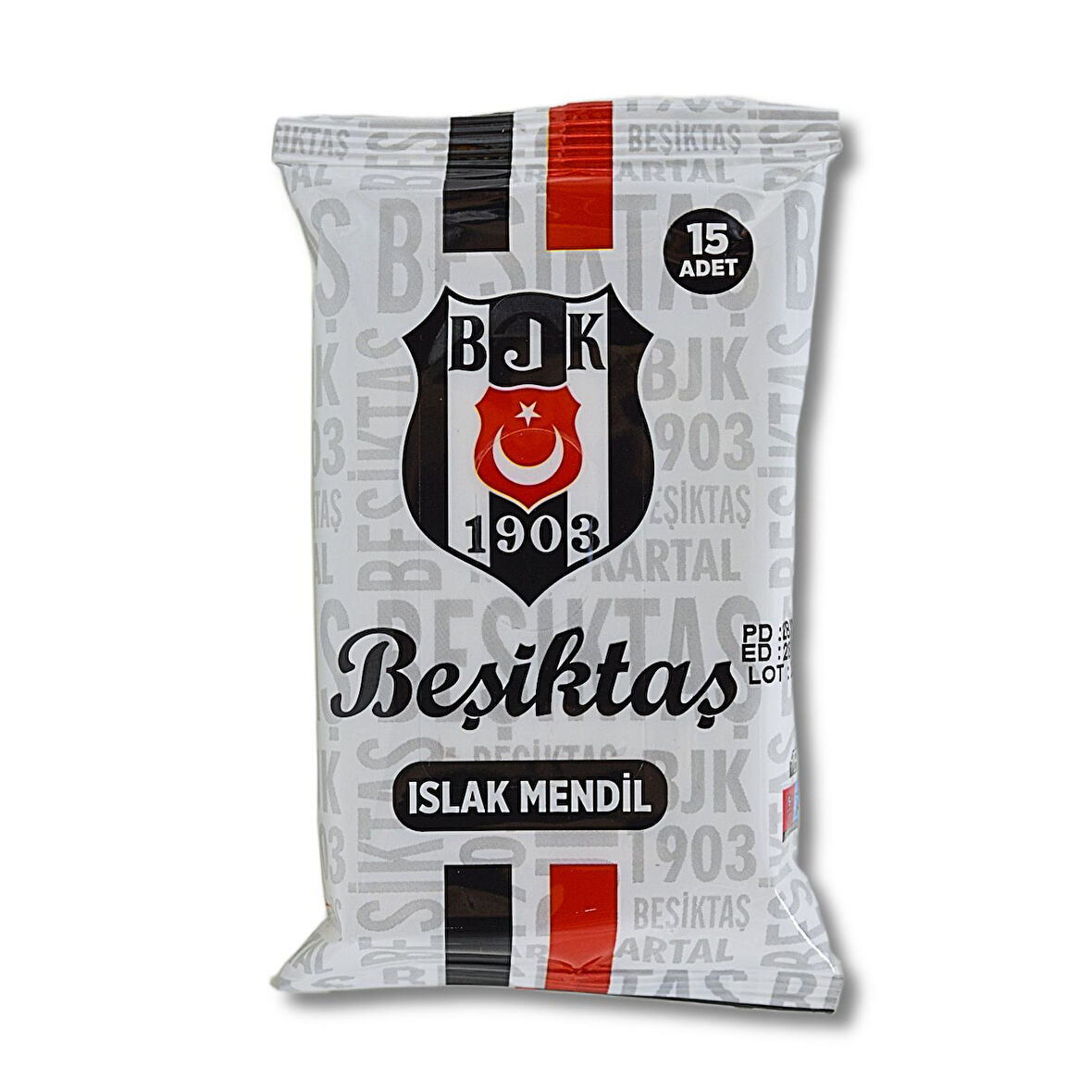 Beşiktaş Islak Cep Mendili 15 Yaprak (609024) 1 Adet