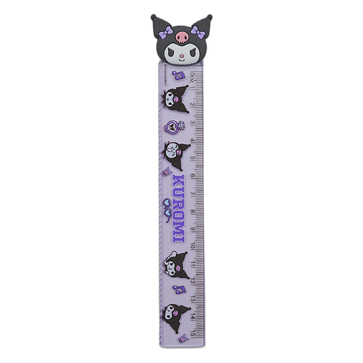 Kuromi&Hello Kitty Plastik Cetvel 15 cm (612328) 1 Adet