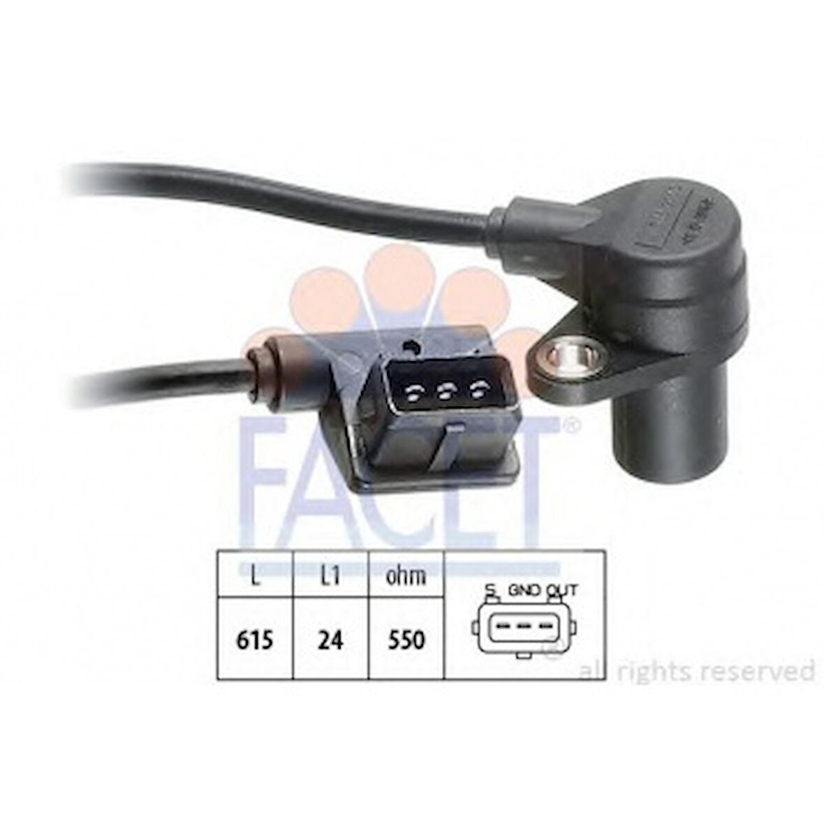 Bmw Krank Sensoru Bmw M50 E34 E36 93>95 - Facet 9.0049