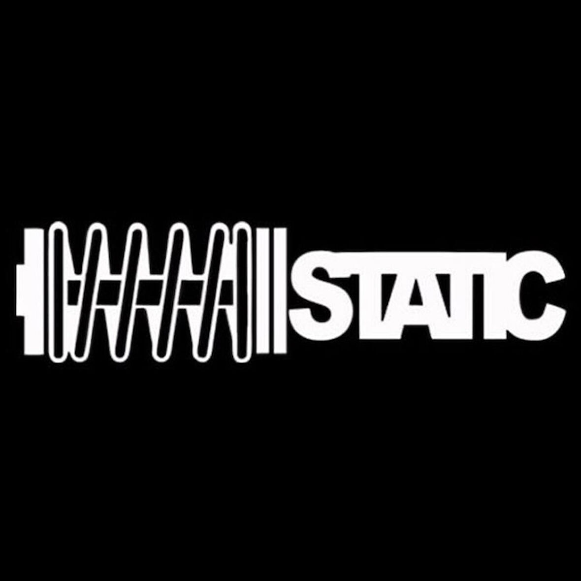 Static Araba Sticker Etiket 24 Cm Beyaz renk Oto Yapştırma