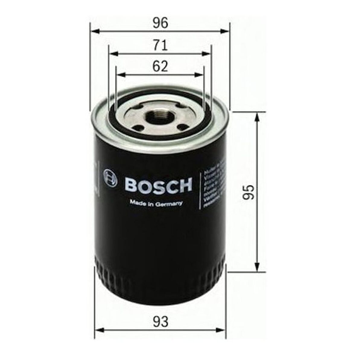 Bosch Yağ Filtresi