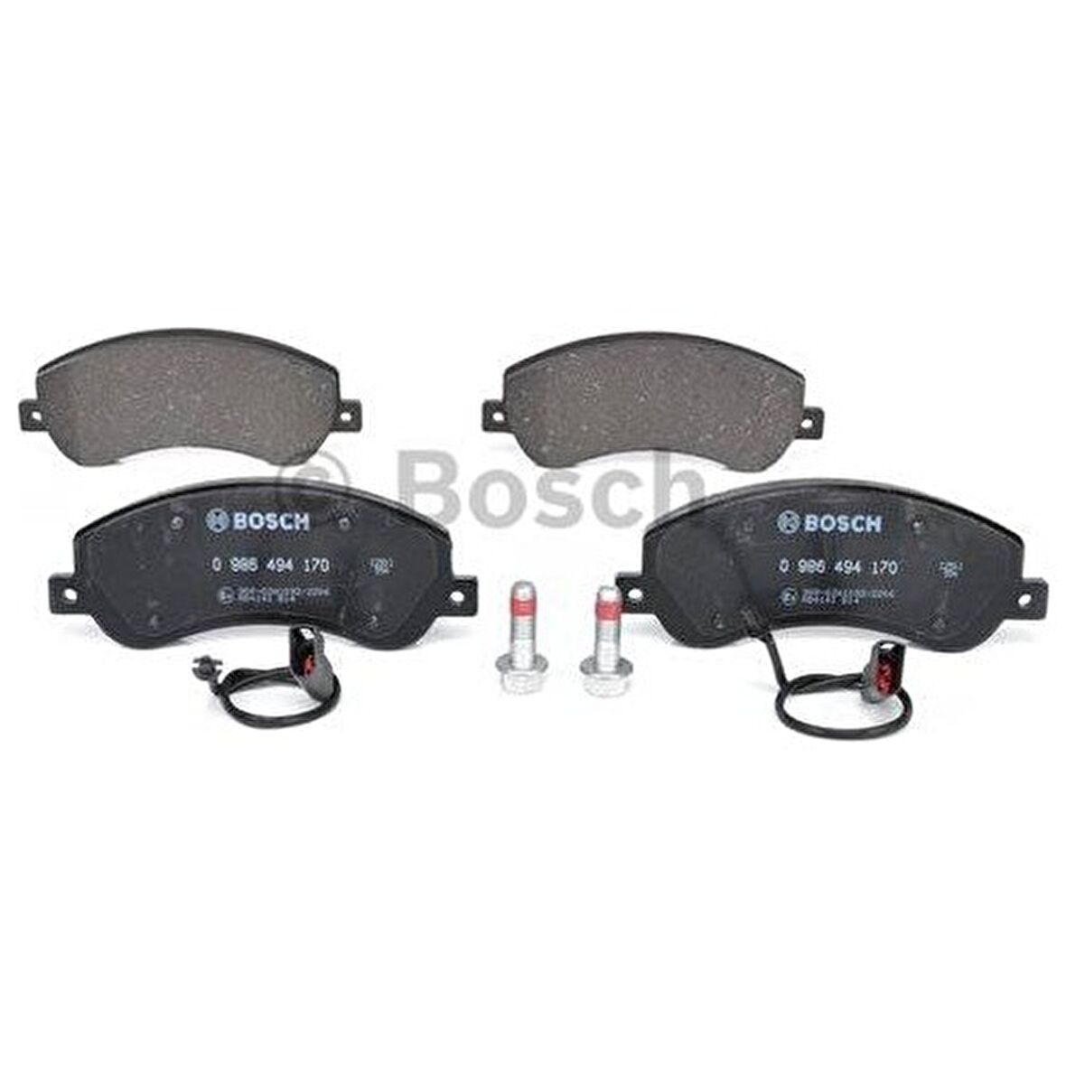 Bosch Fren Balatası Ön 164Mm Kablolu Transıt V347 2.3 2.4 Amarok