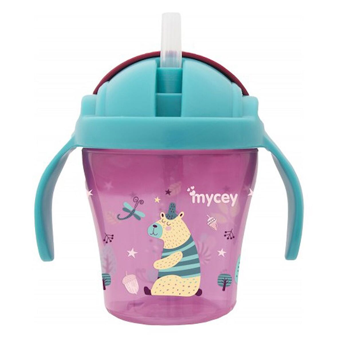 Mycey Pipetli Bardak Kız 200 ML