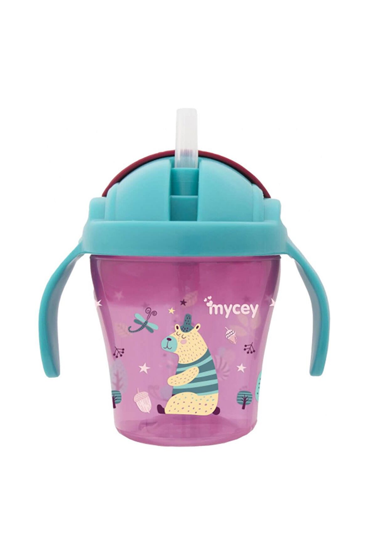 Mycey Pipetli Bardak Kız 200 ml