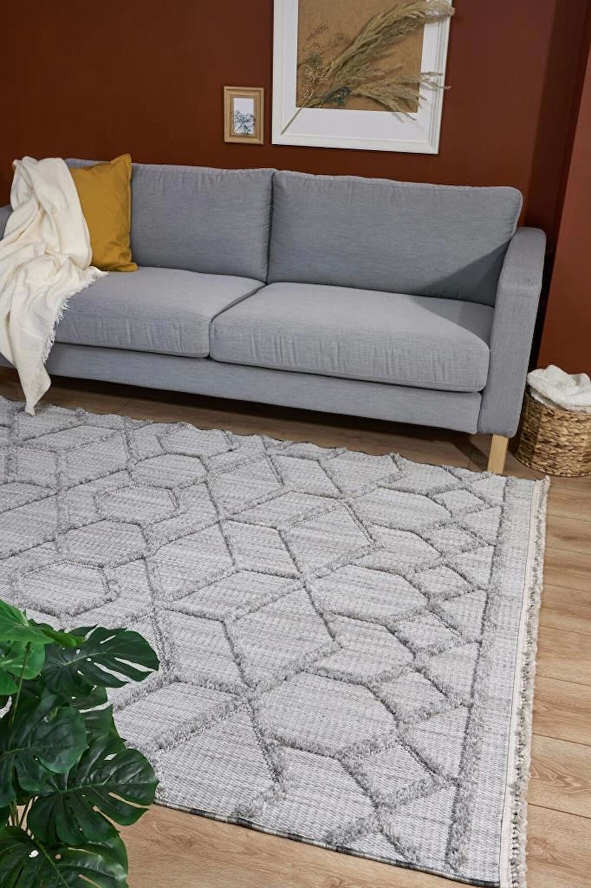 Apex Halı Vesta 9523 Gri 160X230
