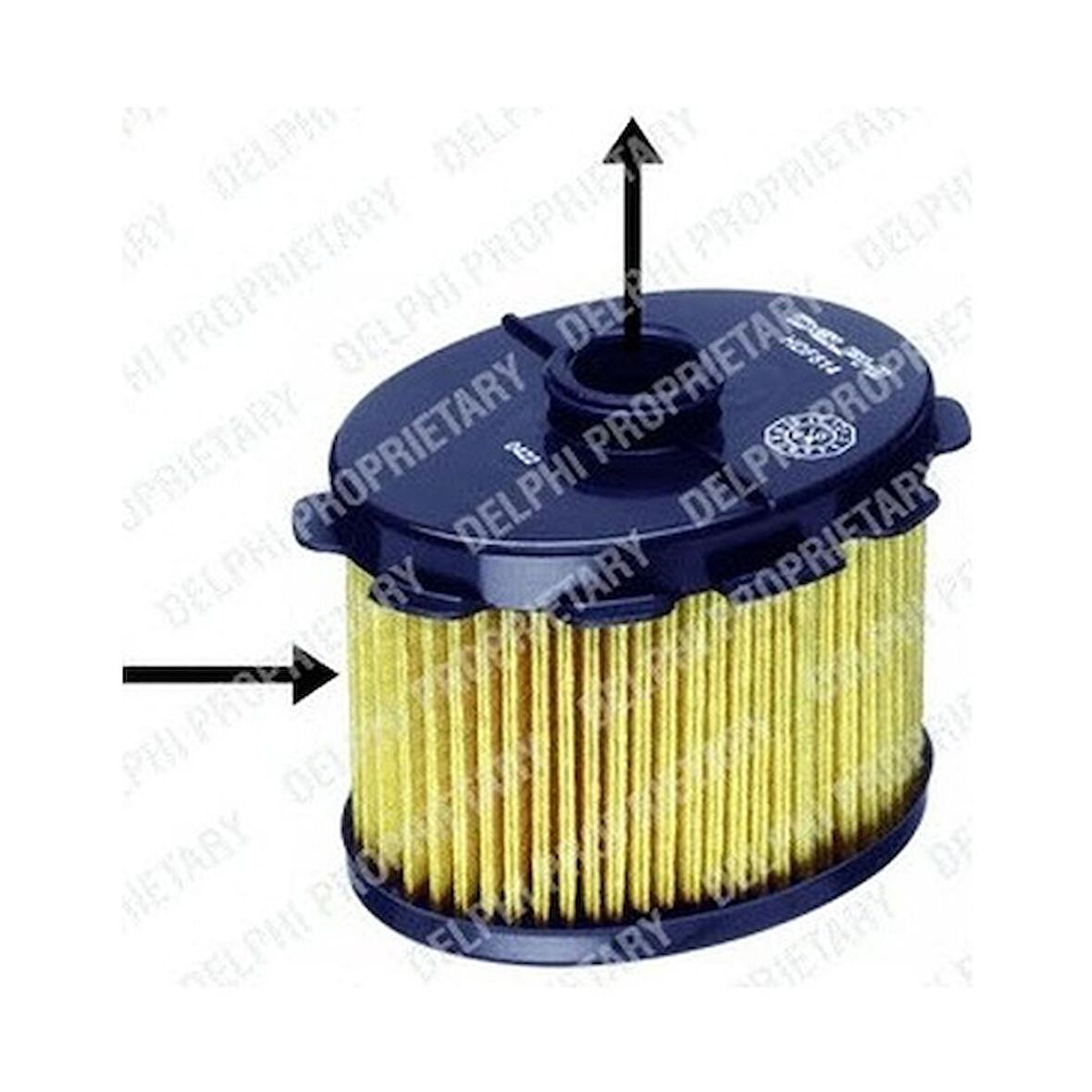 Delphi Mazot Filtresi Peugeot 206 1.9D 306 1.9D Partner 1.9D Citroen Berlingo 1.9D Xsara 1.9D Del Hdf514