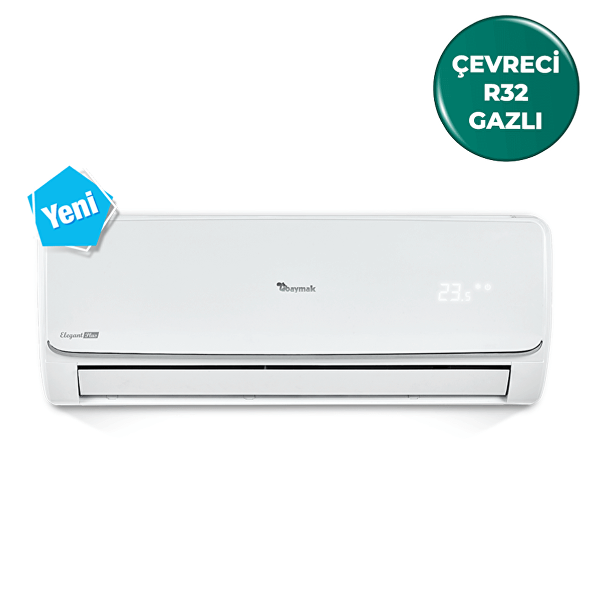 Baymak Elegant Plus 24 24225 Btu/h A Enerji Sınıfı R32 İnverter Duvar Tipi Klima