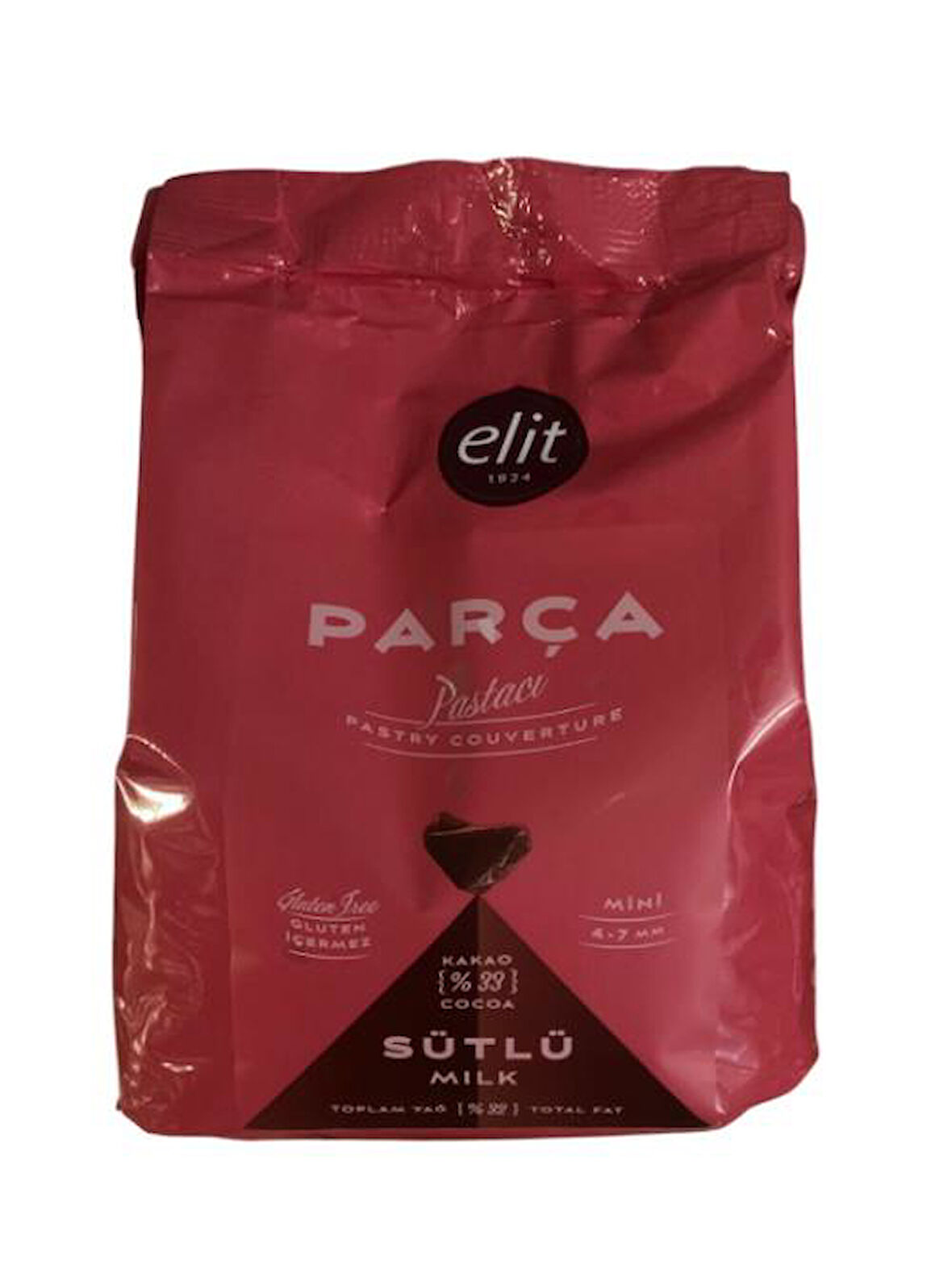 ELİT PASTACI SÜTLÜ PARÇA ÇİKOLATA 1 KG (GLUTENSİZ)