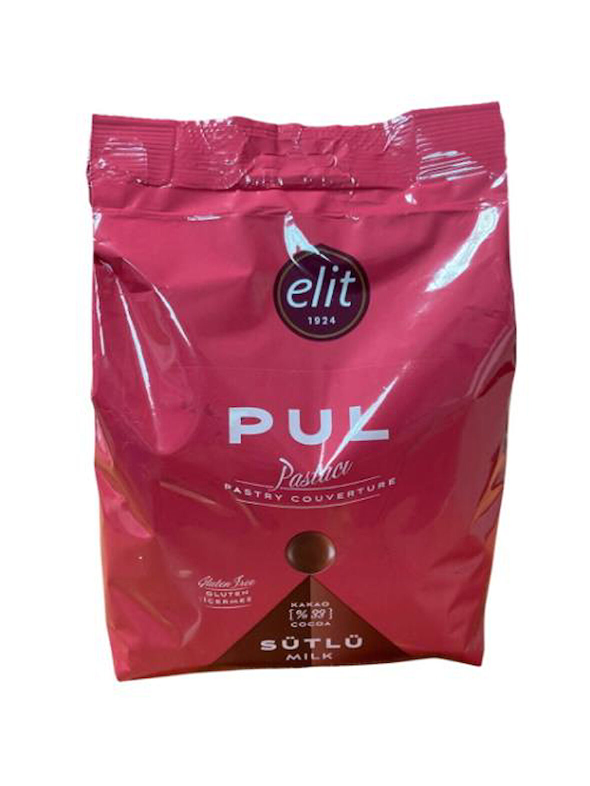 ELİT PASTACI SÜTLÜ PUL ÇİKOLATA 1 KG (GLUTENSİZ)