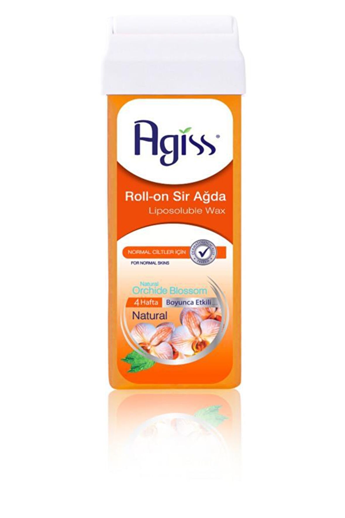 Agiss Roll-On Sir Ağda Natural Normal Ciltler İçin 100ML