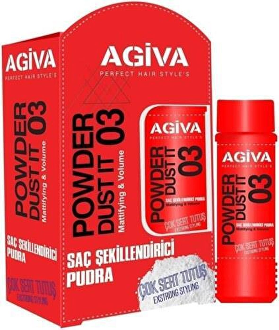 Agiva Saç Şekillendirici Toz Wax 03 Çok Sert Tutuş 20Gr