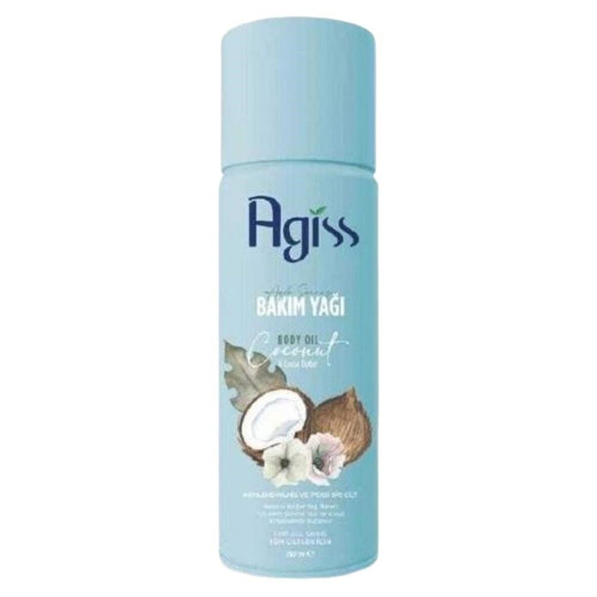 Agiss Sir Ağda Temizleme Ve Bakım Yağı Coconut 150 Ml