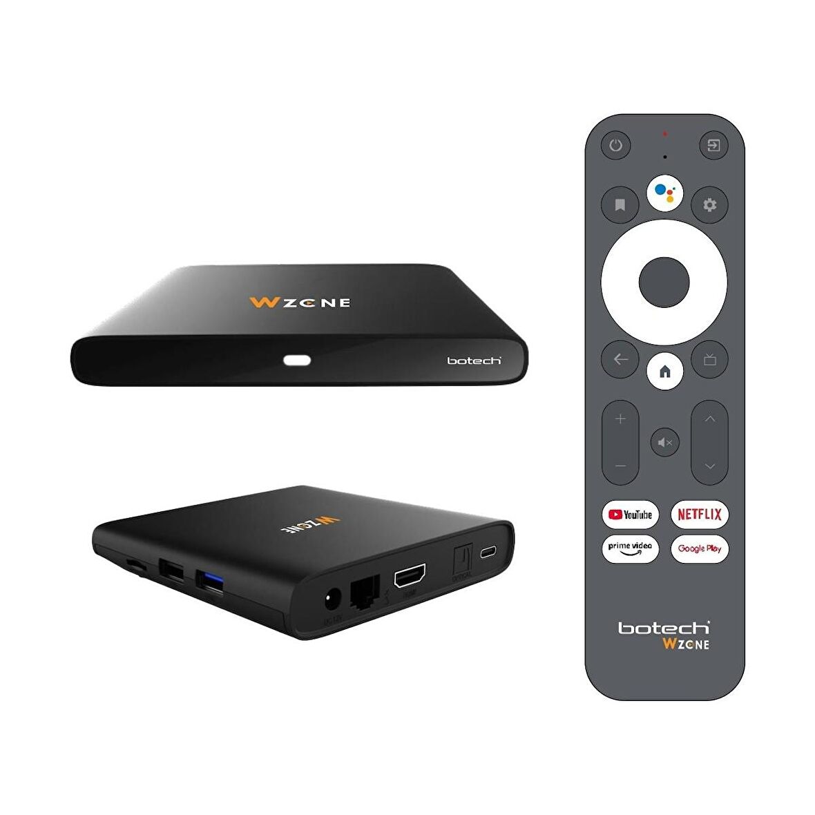 Botech Wzone 4K Ultra HD Android TV Box