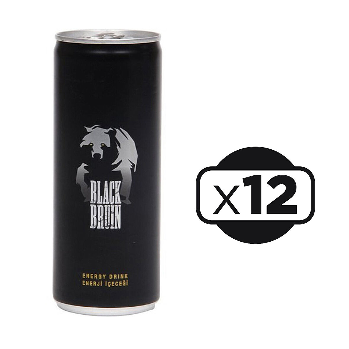 Black Bruin Enerji Içeceği 250 ml X 12 Adet