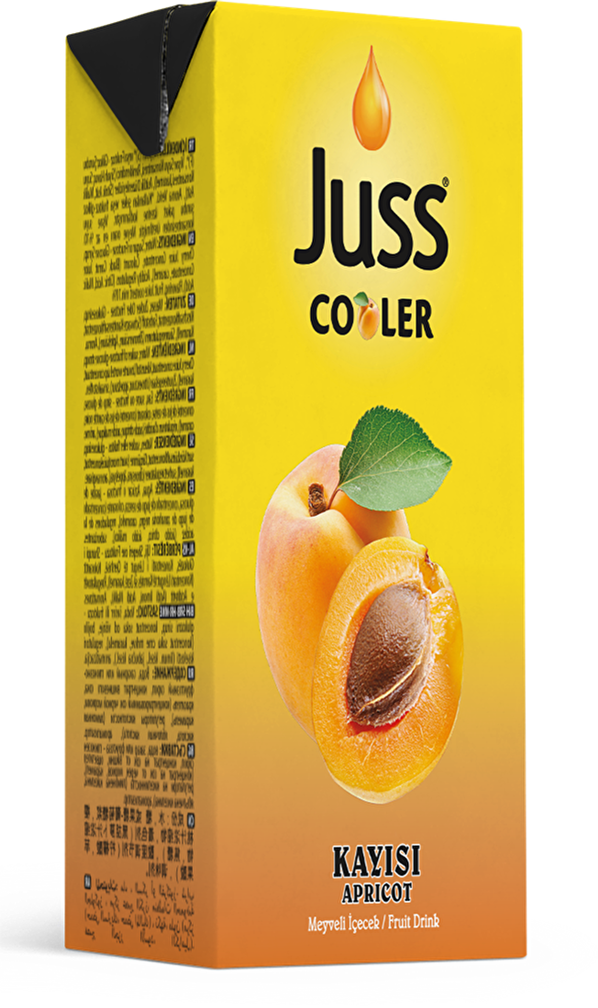 Juss Cooler Kayısı Aromalı Meyve Suyu 200 ml 27'li