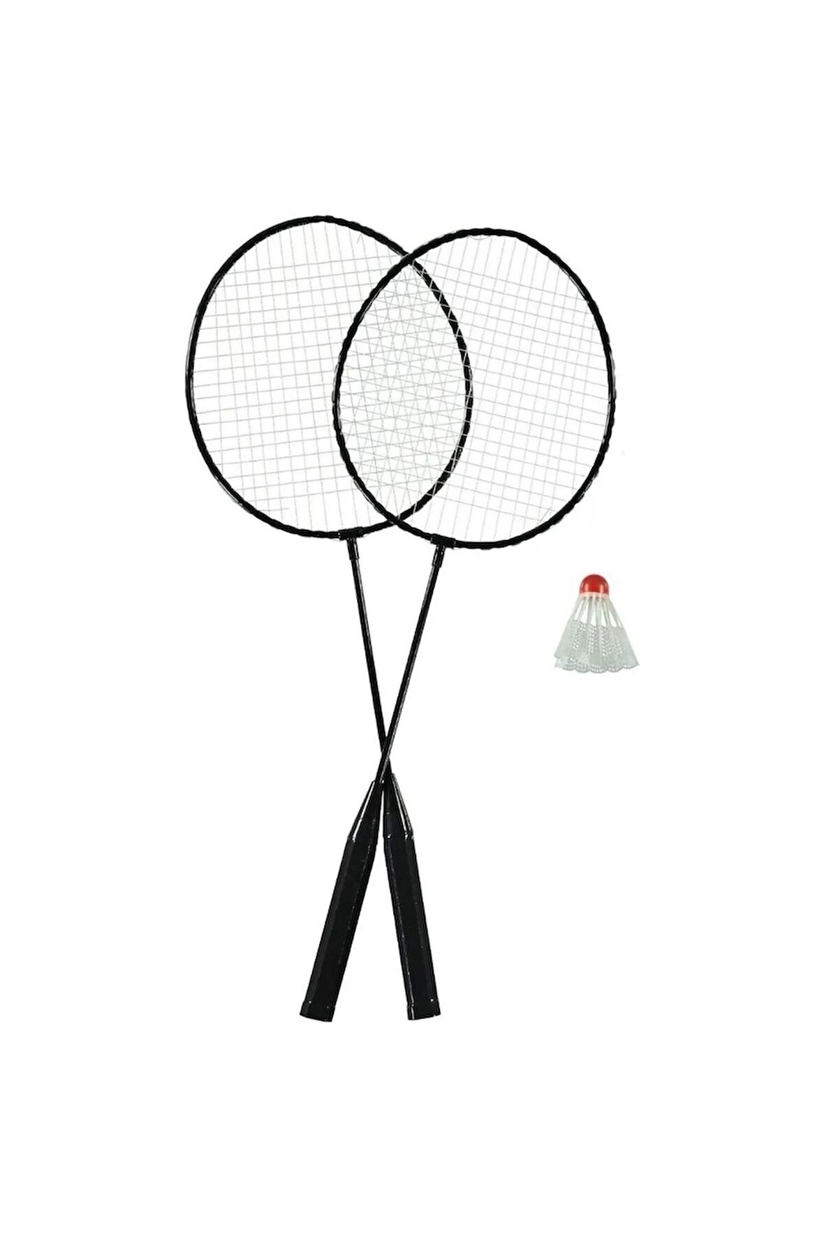 T133 Badminton Raket Seti - 2 Adet Badminton Raketi & 1 Adet Top
