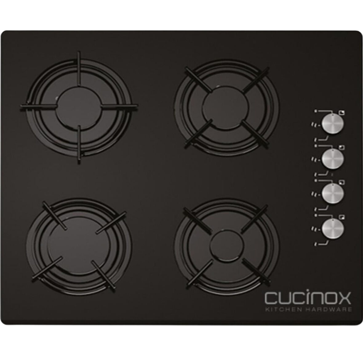 Cucinox GLS 640 Siyah 60 cm Ankastre Ocak