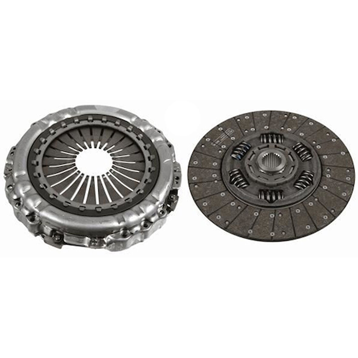 Renault Truck Debriyaj Seti Baskı Balata 430 MM Renault Volvo Otomatık Rulmansız Set - Sachs 3400 700 618