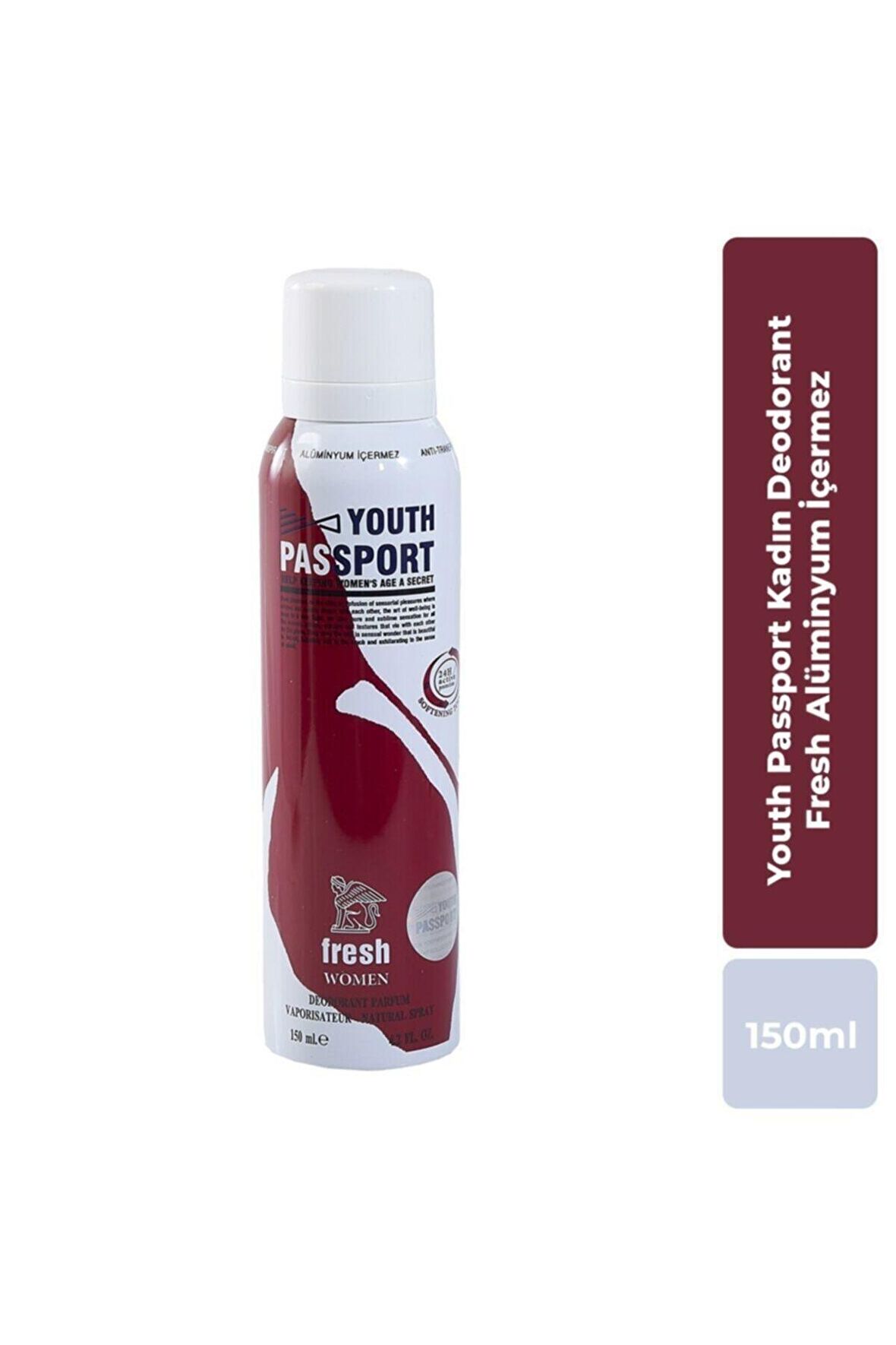 Fresh Pudrasız Leke Yapmayan Kadın Sprey Deodorant 150 ml