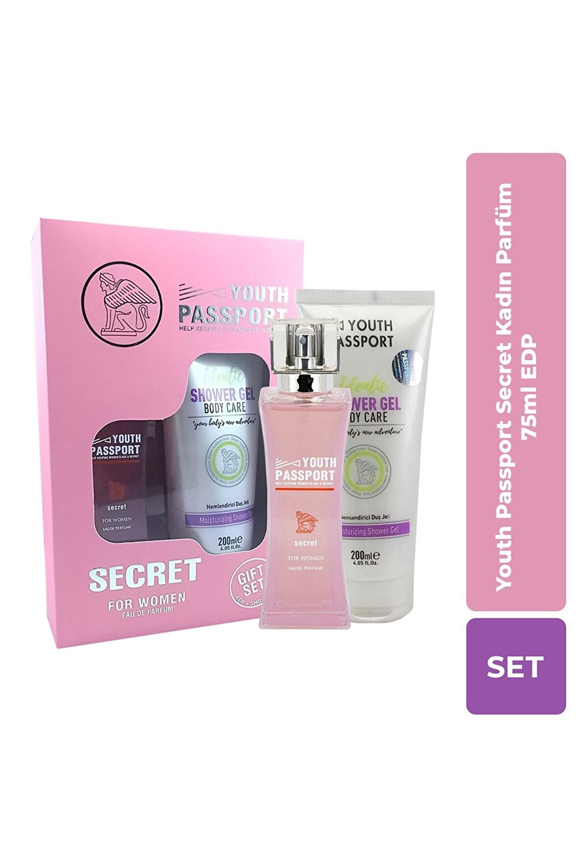 Secret Kadın Parfüm 75ml EDP Set