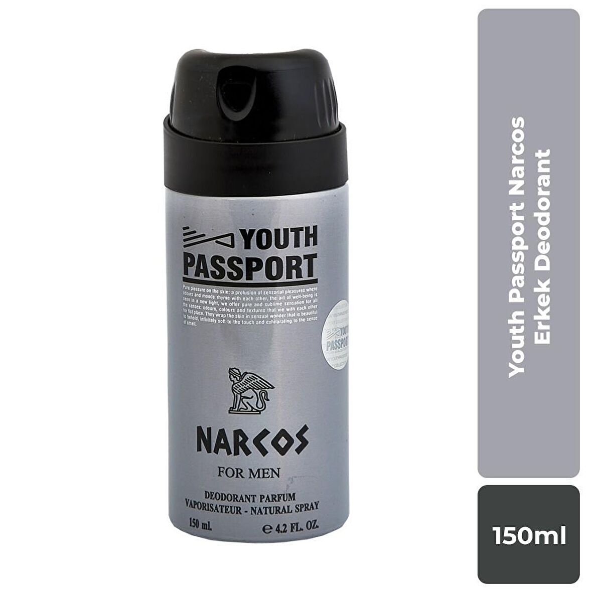 Narcos Pudrasız Erkek Sprey Deodorant 150 ml