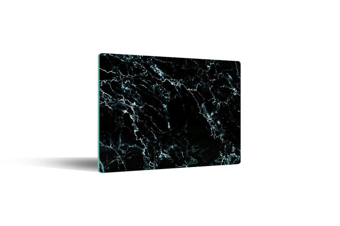 CAM KESME TAHTASI SİYAH MERMER 20X30 CM 