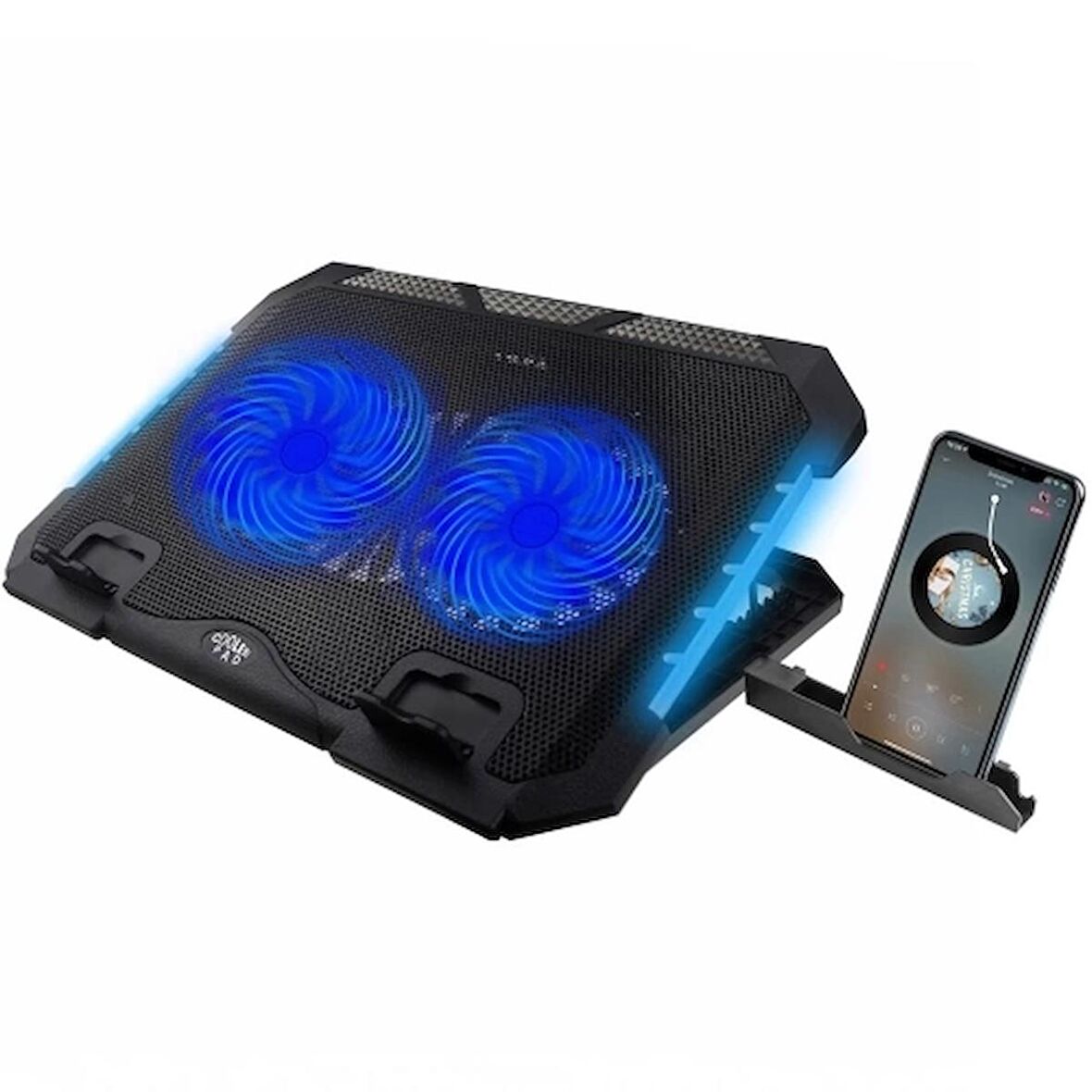 Storm Rgb Led Işıklı 2 Fanlı 2 Usb Notebook Soğutucu Stand S900