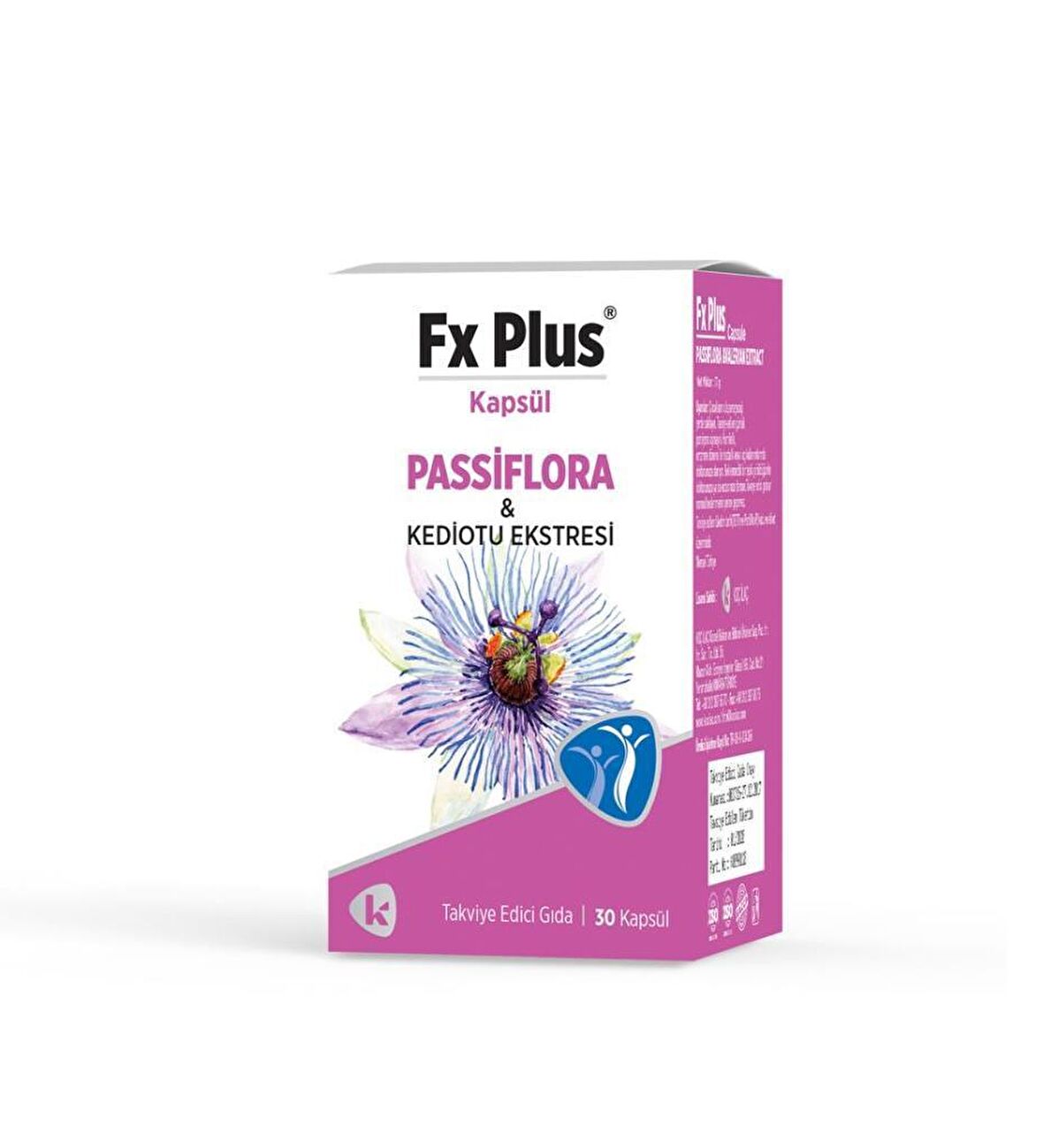 FX PLUS PASSİFLORA KEDİOTU EKSTRESİ 30 KAPSÜL SKT:10.23