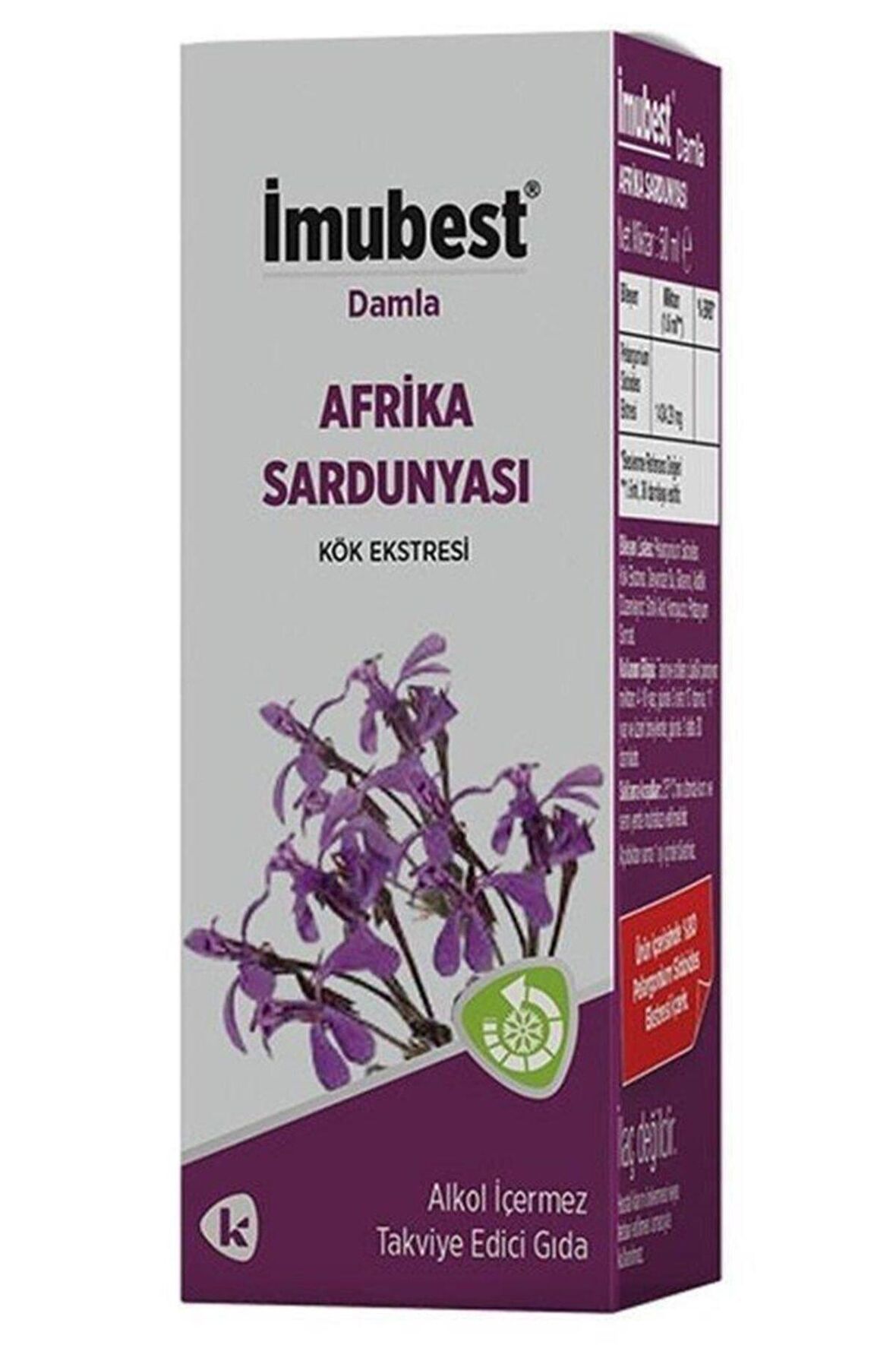 Pelargonium Sidoides - Afrika Sardunyası Damla 50 Ml Alkolsüz