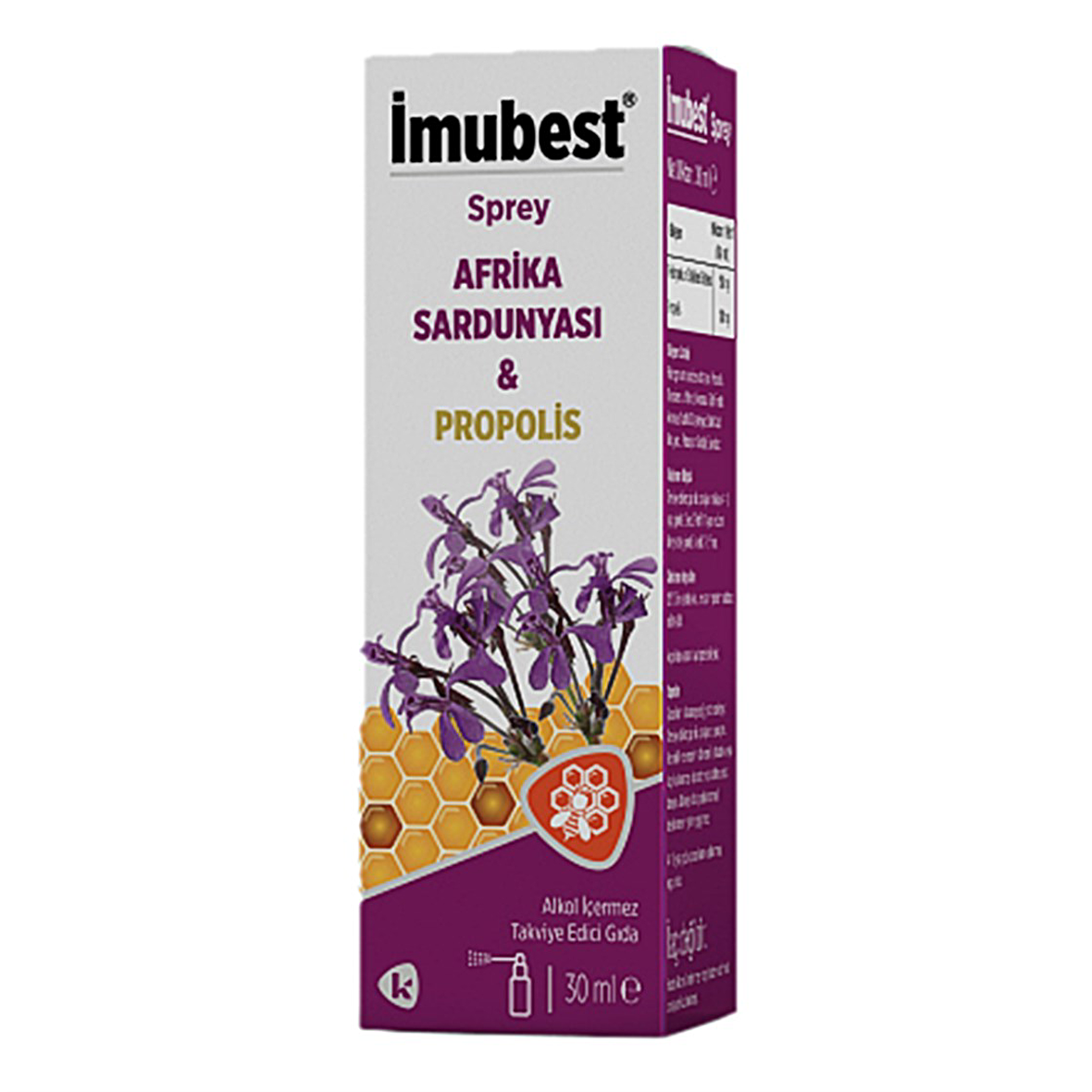 İmubest Afrika Sardunyası ve Propolis Sprey 30 ml