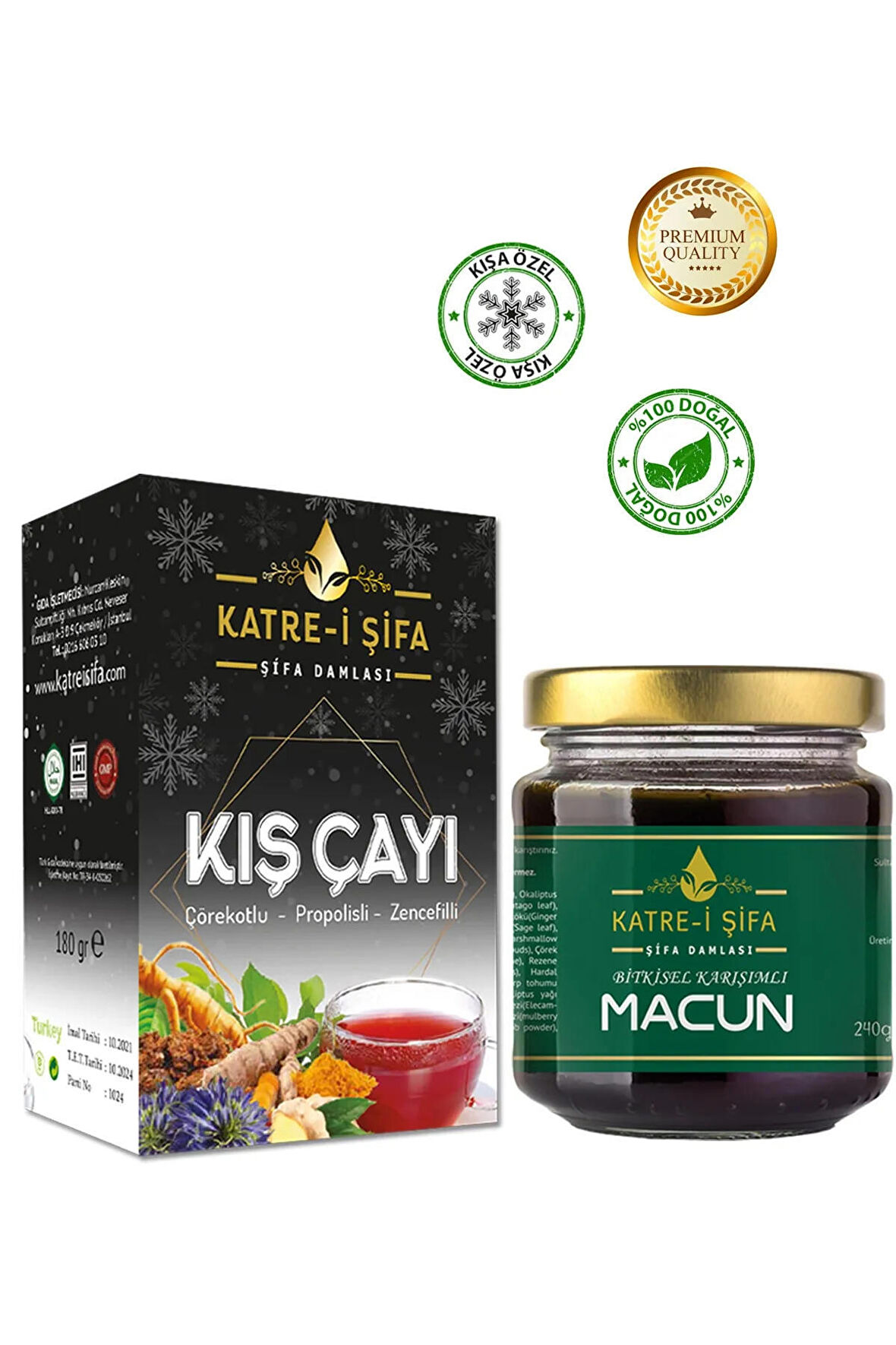 Katre-i Şifa Kışa Özel Avantajlı Set (Macun + Çay)