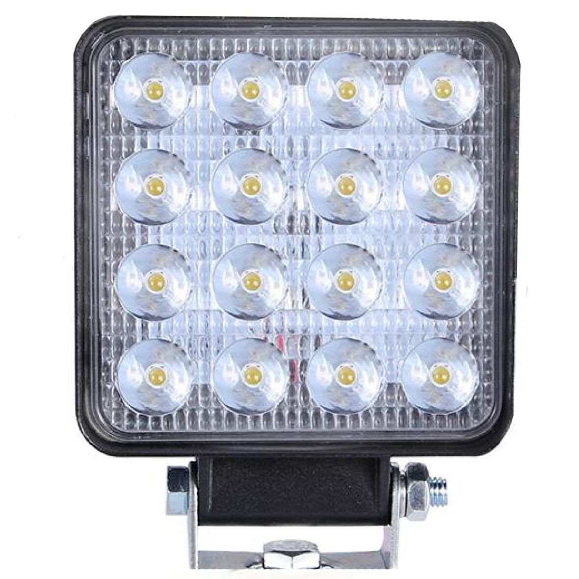 Off Road Gündüz Farı 16 Led Kare Çalışma Lambası 48 Watt