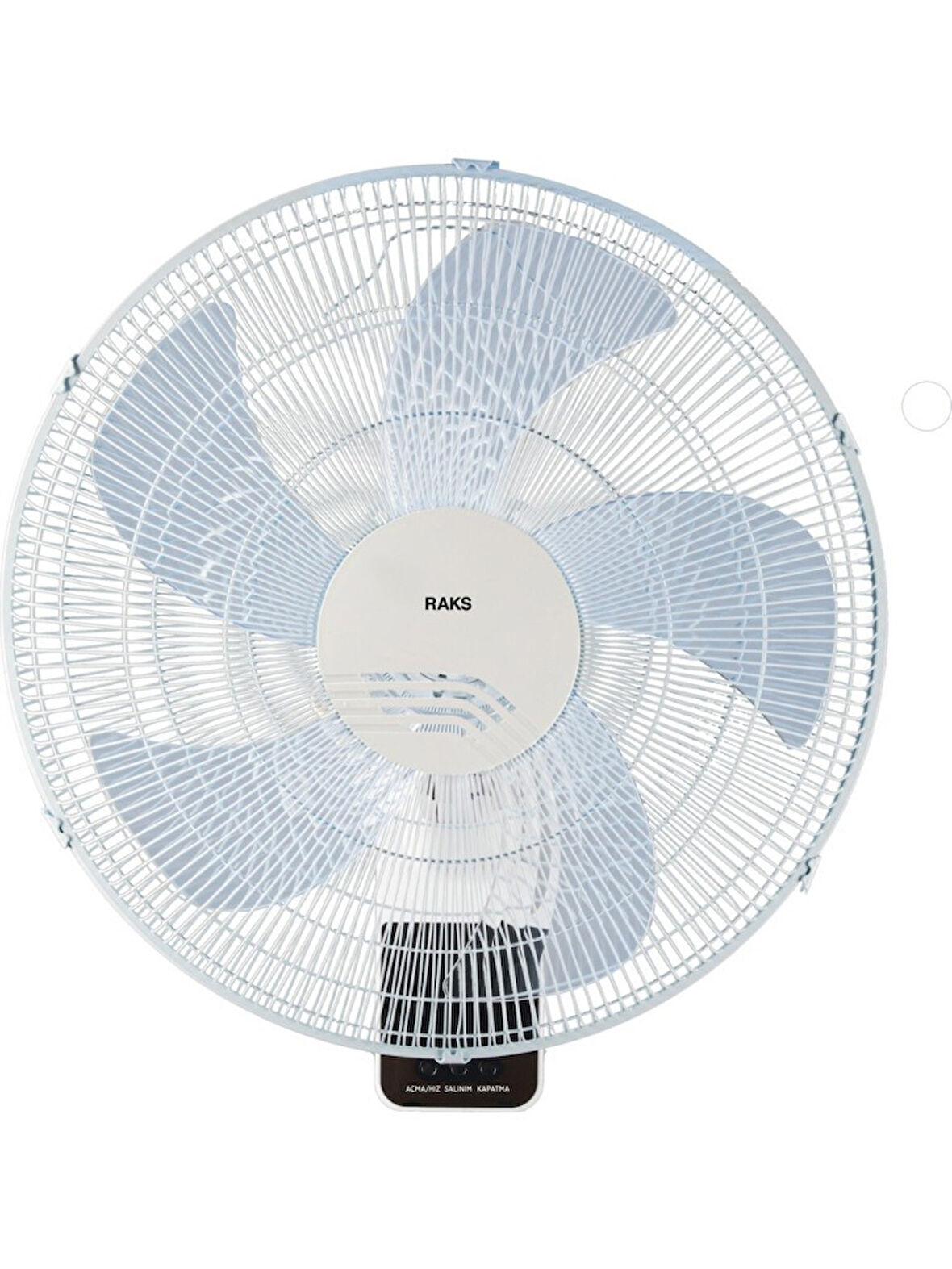 Raks Wf 18 RMX 75W Duvar Tipi Vantilatör Uzaktan Kumandalı