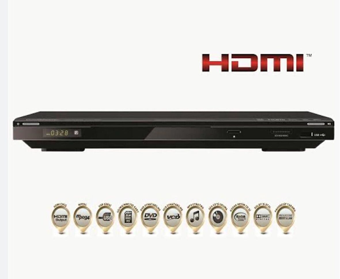 GOLDMASTER D-751 HDMI DVD PLAYER