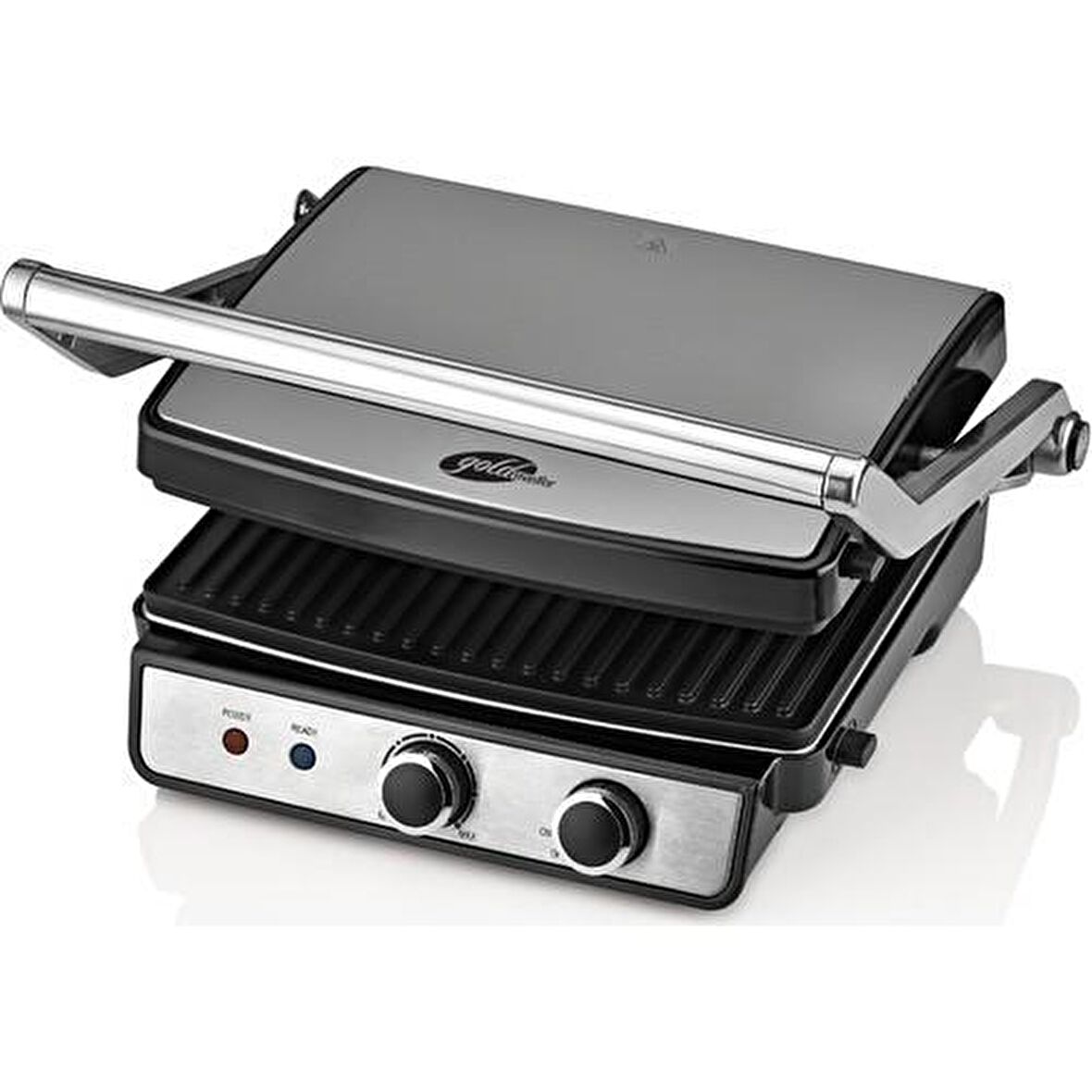 Goldmaster GSM-7409 Çıkartılabilir Plaka Teflon 2000 W 4 Dilim Tost Makinesi
