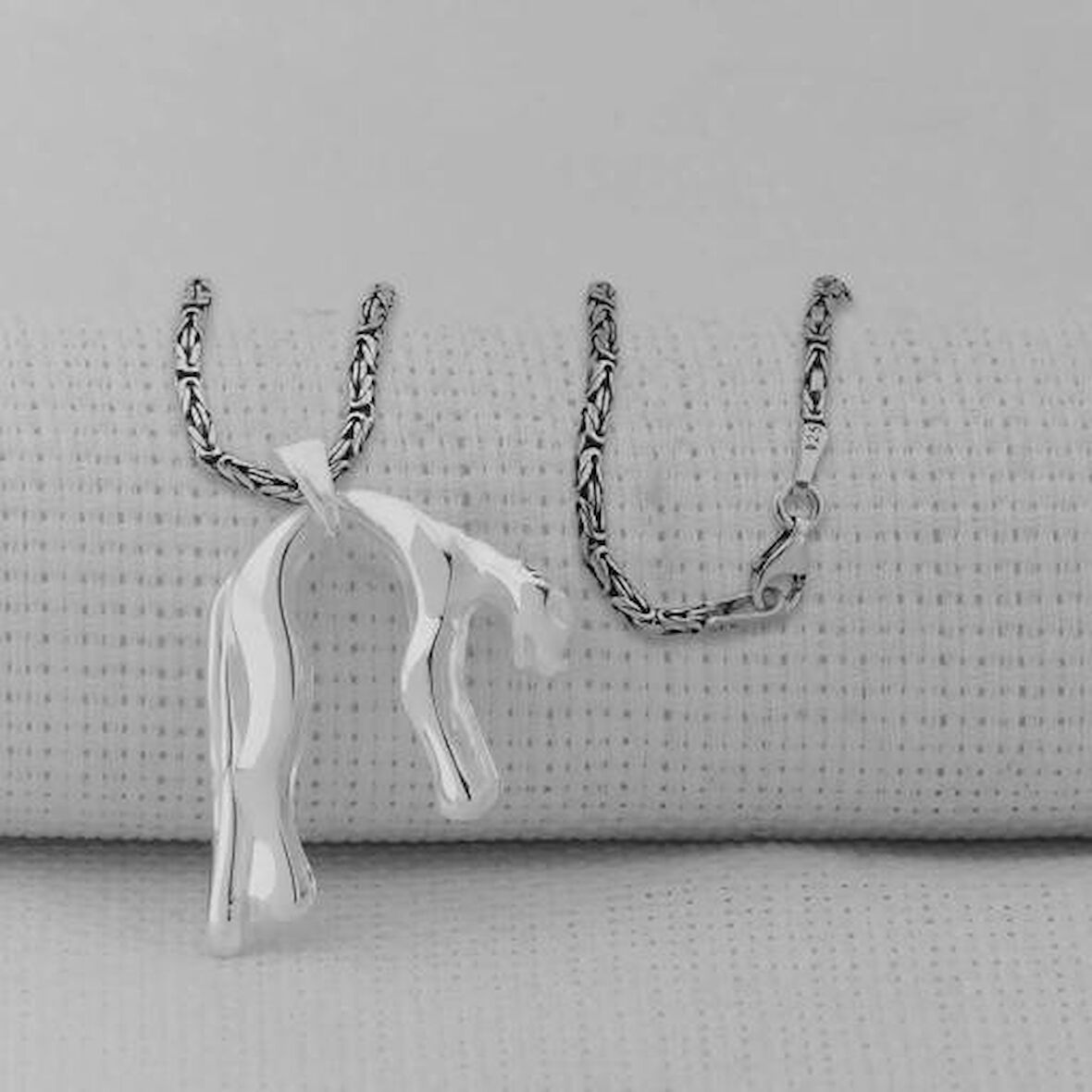 Puma 925 Ayar Gümüş Erkek Kolye