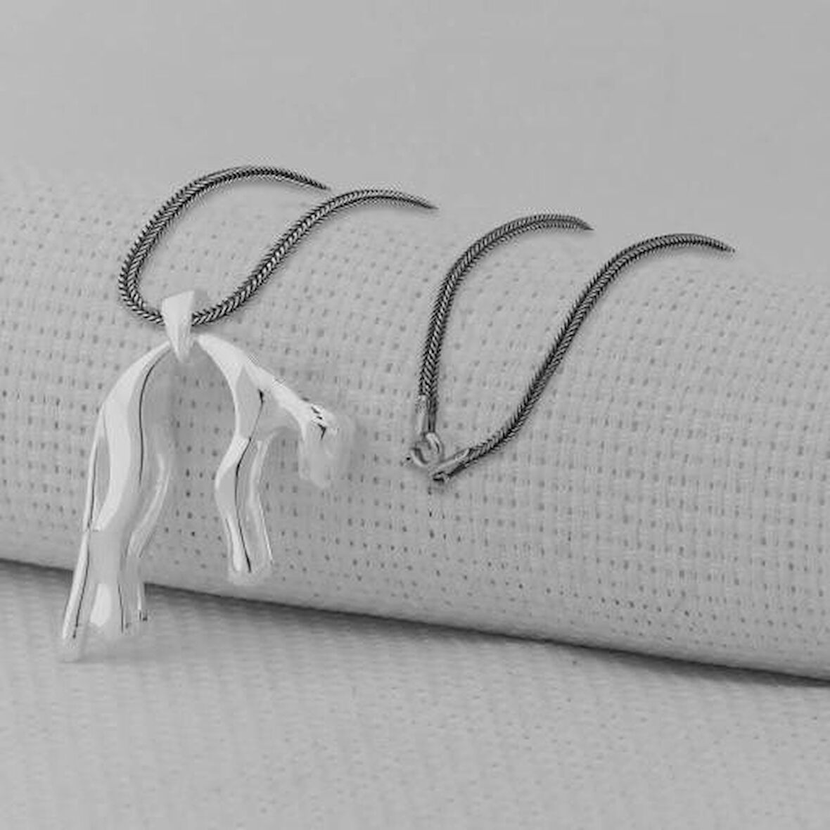 Puma 925 Ayar Gümüş Erkek Kolye