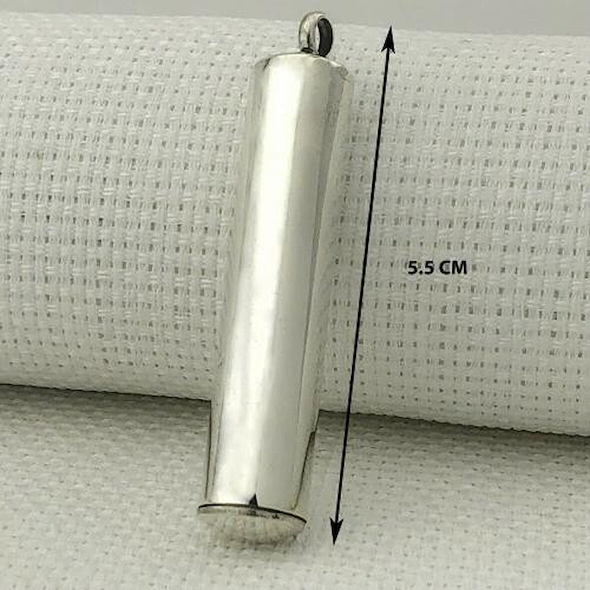 Silindir Cevşeni Kebir Dualı 925 Ayar Gümüş Erkek Kolye Ucu