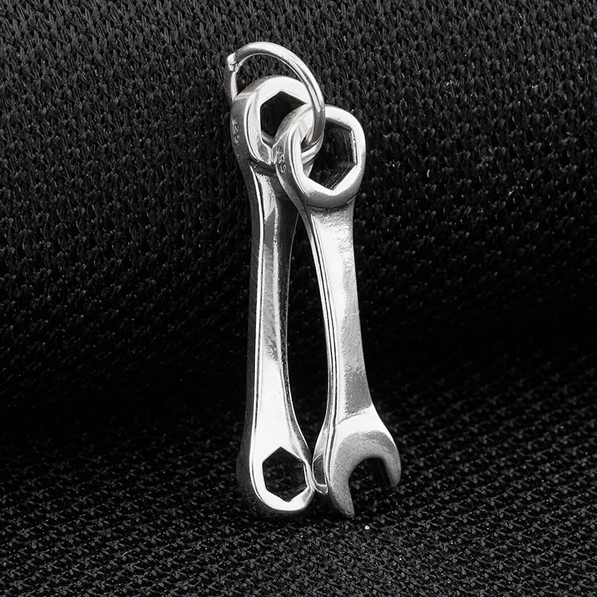 Tamir Anahtarı 925 Ayar Gümüş Erkek Kolye Ucu