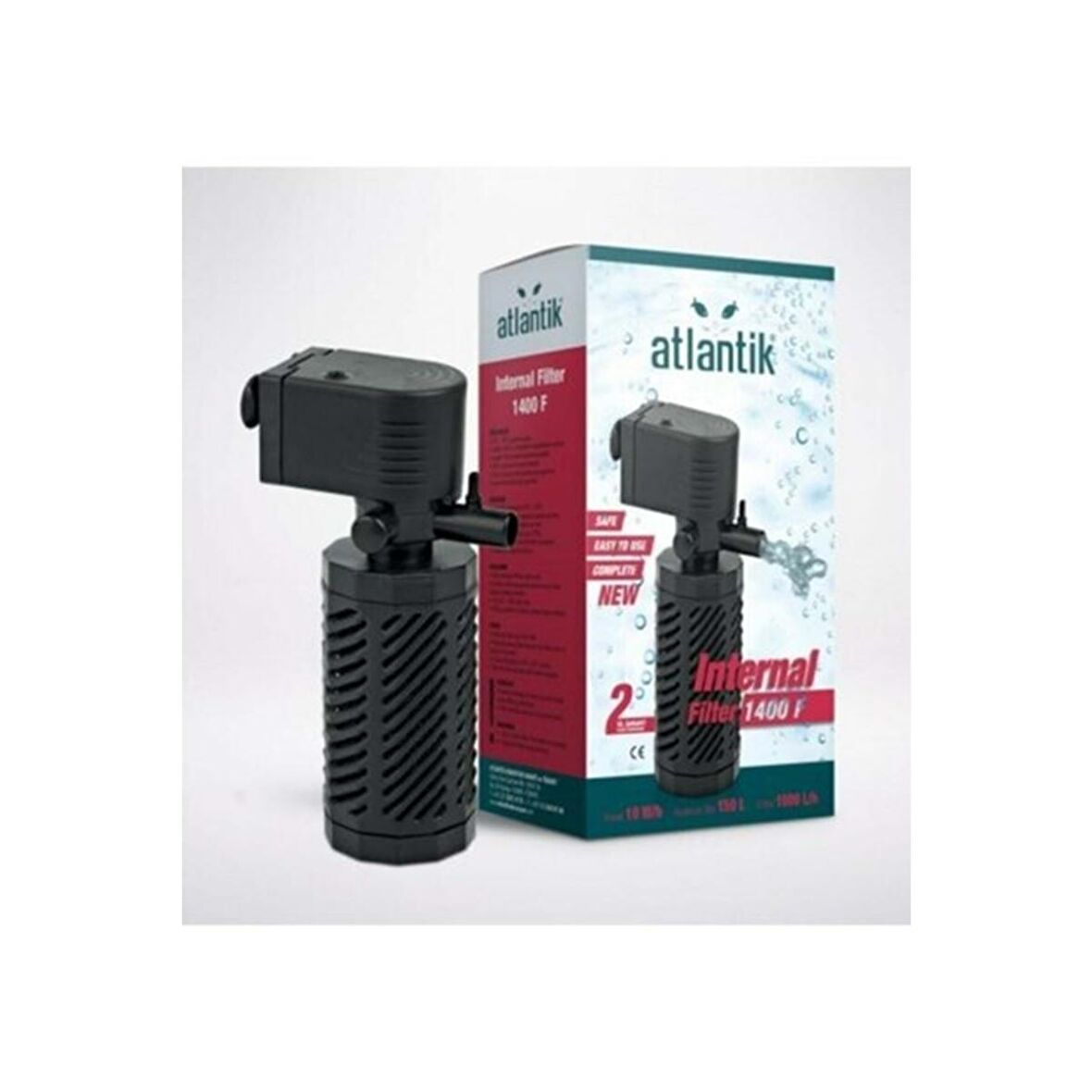 Atlantik 1400F Akvaryum İç Filtresi 10 W