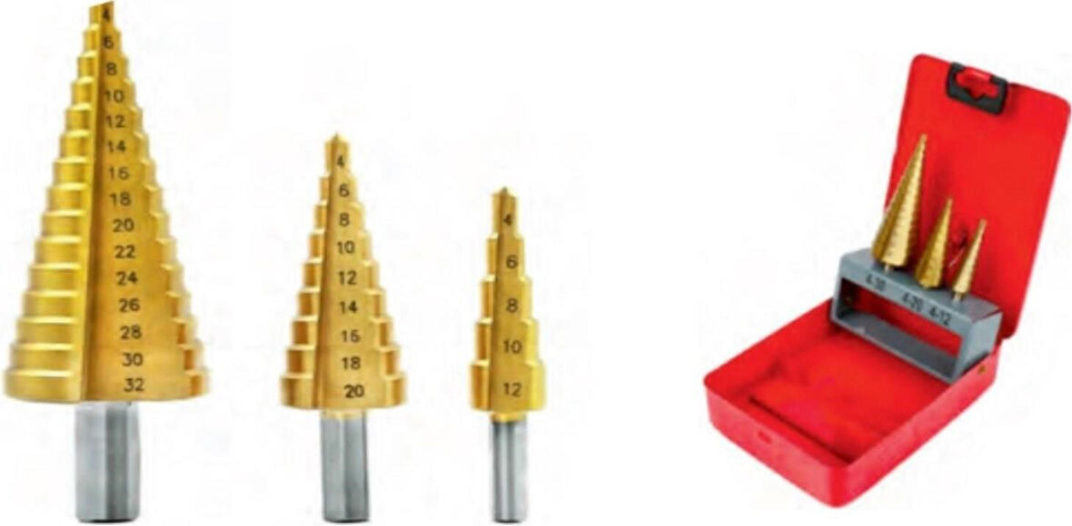 Cmc 6590 Kademeli Matkap Ucu 3 Lü Set