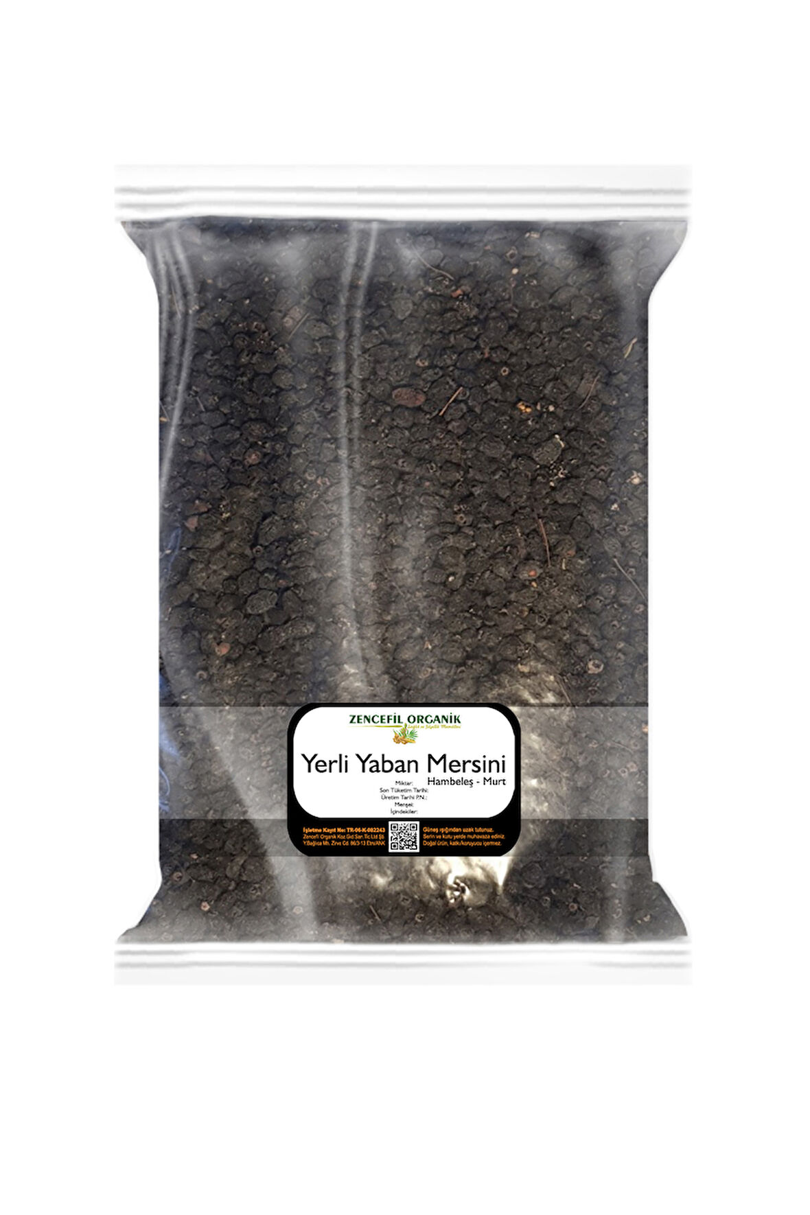 Kurutulmuş Yerli Yaban Mersini 1 Kg Hambeleş (MURT)