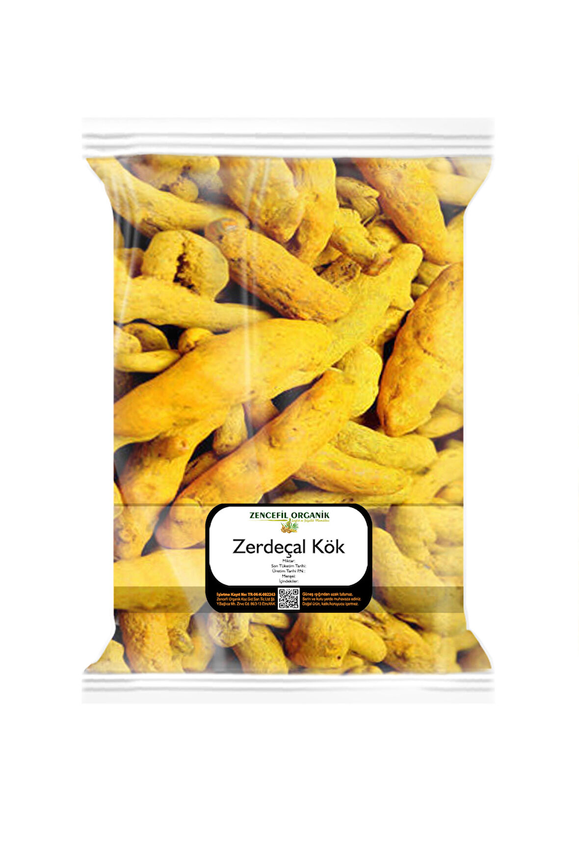 Kök Zerdeçal 1. Kalite 1 Kg. Kurutulmuş Zerdeçal Kök 1000 Gr.