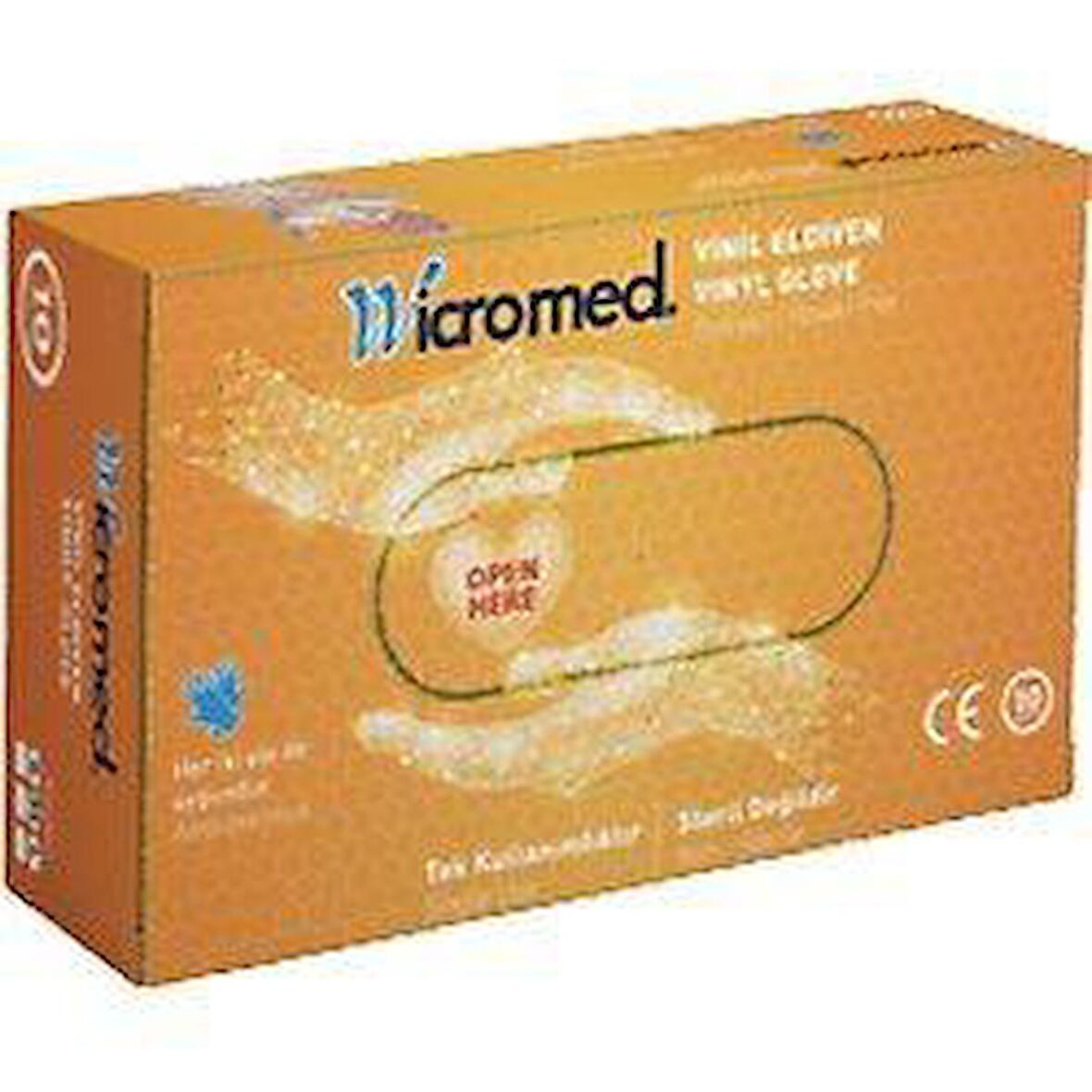 WİCROMED LATEX ELDİVEN MEDİUM 10'LU