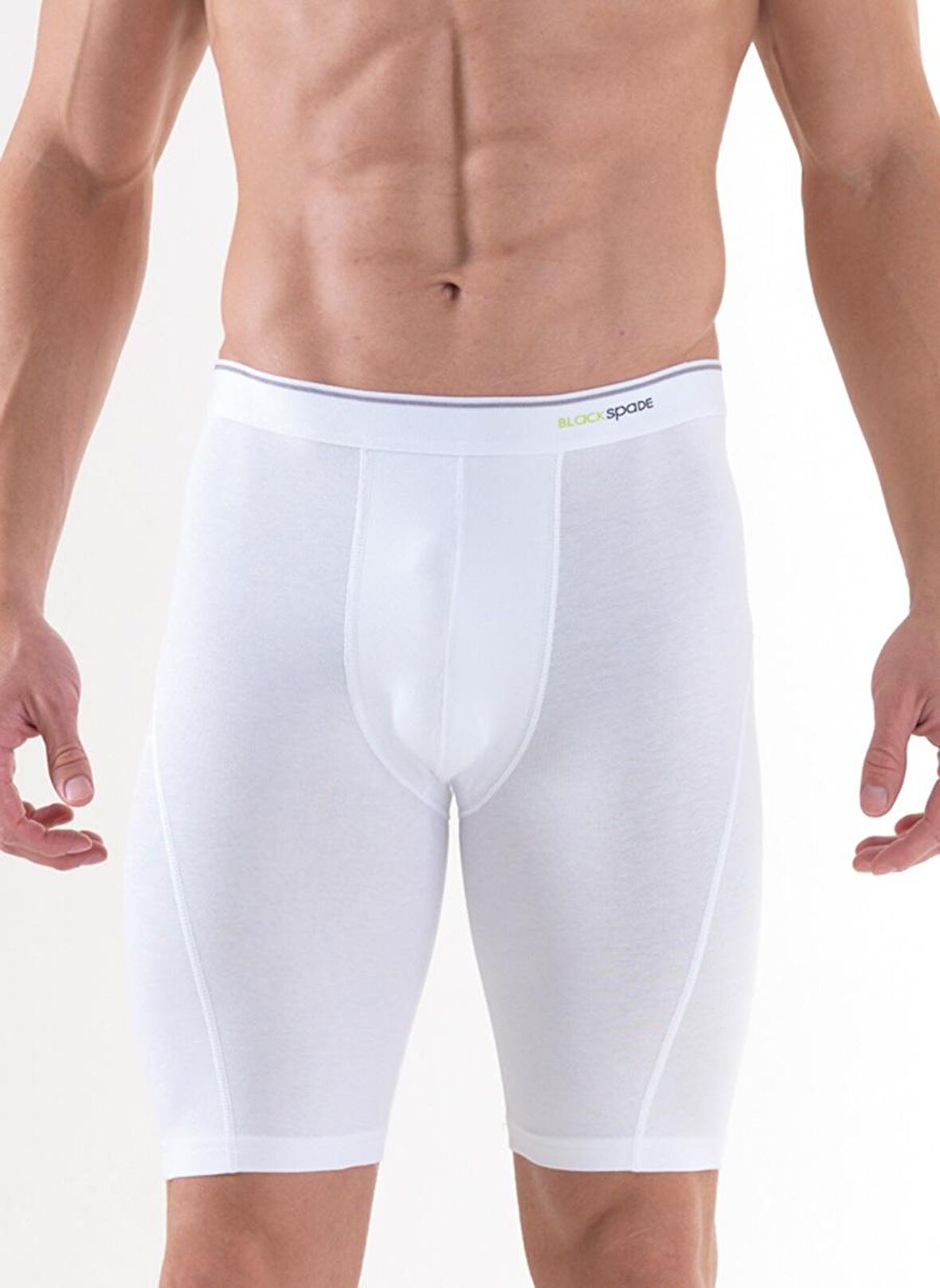 Blackspade Beyaz Erkek Boxer 9230 Tender Cotton