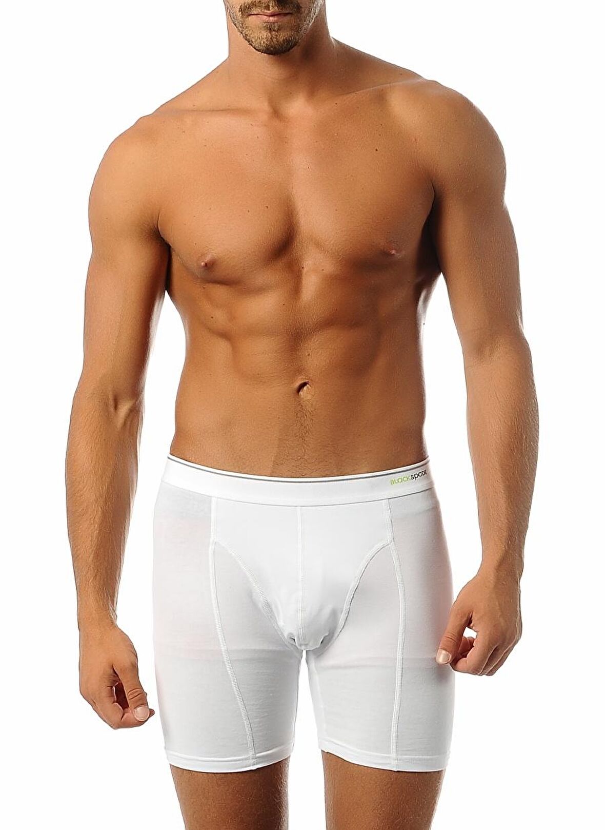 Blackspade Erkek Retro Boxer Tender Cotton 9216 - Beyaz