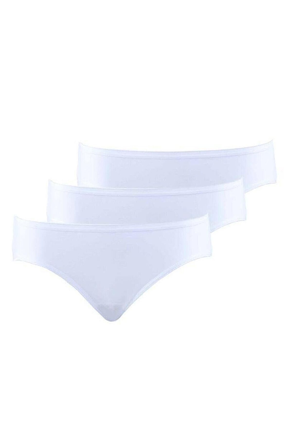 Blackspade Beyaz Kadın Bikini Külot 1575 3lü Takim-Kad