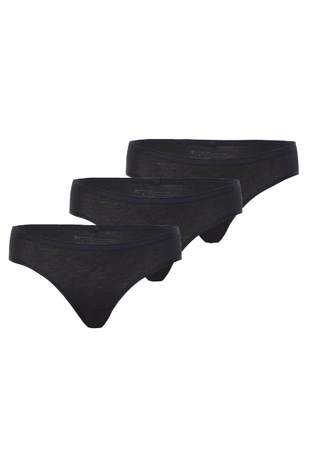 Blackspade Kadın %95 Pamuklu 3'lü Ekonomik Paket Slip